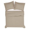 Garment Wash Duvet Cover Set - London Fog - image 4 of 4