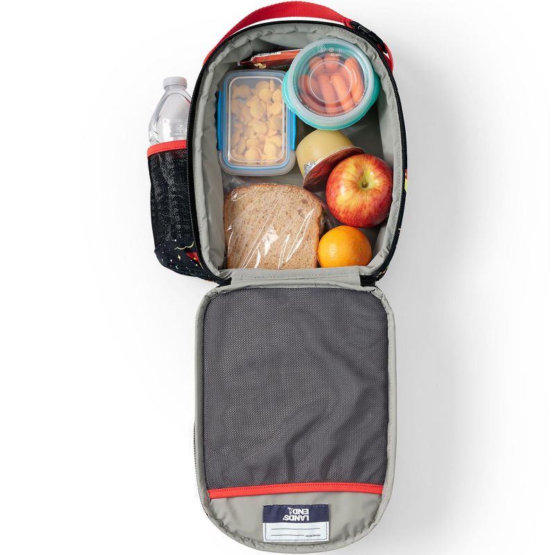 Lands' End Kids Insulated Soft Sided Lunch Box, 2 of 5