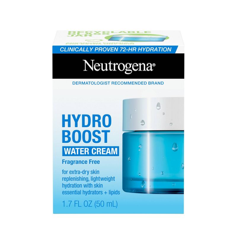 Neutrogena Hydro Boost Water Face Cream with Hyaluronic Acid - Fragrance Free, 3 of 11