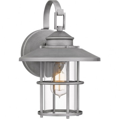 Quoizel Lighting Lombard 1 - Light Sconce in  Antique Brushed Aluminum