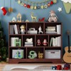 Book Shelf, Cubes Storage Organizer, Freestanding Bookshelf Cube Shelf for Bedroom, Living Room, 3-Tier Open Bookshelf Wooden Bookcase - 3 of 4