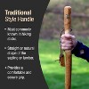 Brazos Rustic Wood Walking Stick, Twisted Hardwood, Traditional Style Handle, for Men & Women, Made in The USA, 55 - 3 of 3