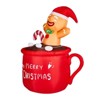 Karl Home 6.5FT Lighted Gingerbread Man in Cup Christmas Inflatable Decoration - 2 of 4