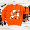 Simply Sage Market Women's Graphic Sweatshirt Ghost Flowers - 3 of 4