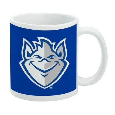 Saint Louis University Billiken Logo Ceramic Coffee Mug Novelty Gift Mugs for Coffee Tea and Hot Drinks 11oz White