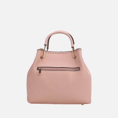 MKF Collection Shoulder Bag with Adjustable Strap, Isidora | MKF Collection by Mia K - Black — фото 6