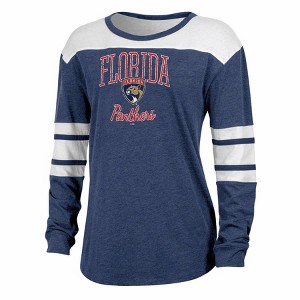 NHL Florida Panthers Women's Long Sleeve Fashion T-Shirt - 1 of 3