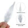 Unique Bargains DIY Dream Catcher Earrings Saddle Hackle Rooster Feathers 50 Pcs - 3 of 4