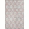 Unique Loom Kamala Washable Collection Area Rug - Modern Trellis - 2 of 4