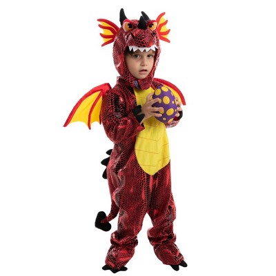 Kids Red Dragon Halloween Costume - 3T