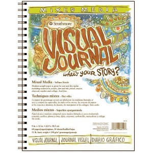 Strathmore Visual Mixed Media Pad, 9 x 12 Inches, 90 lb, 34 Sheets - 1 of 1