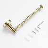 Phiestina High Quality Rustproof 304 Stainless Steel Brushed Gold Bathroom Accessories Set - 3 of 4