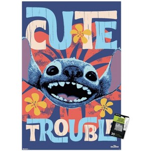 Trends International Disney Lilo & Stitch (2025) - Cute Trouble Unframed Wall Poster Prints - 1 of 4