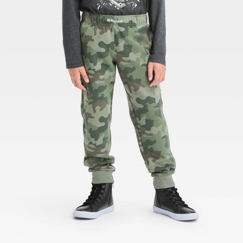 Men's Camo Fleece Jogger Sweatpants