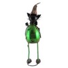 Direct Designs International 25.0 Inch Whimsy Standing Decoration Black Cat Pumpkin Bat Garden Statues - 2 of 3