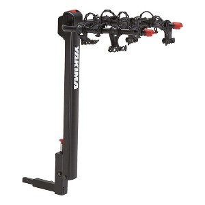 Yakima 4-Bike Hitch Mount Carrier, Tilting Bike Rack for Car, Truck, & SUV, DoubleDown 4 - Heavy-Duty Bicycle Storage Equipment and Accessories for - 1 of 4