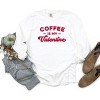 Simply Sage Market Women's Coffee Is My Valentine Long Sleeve Garment Dyed Tee - 2 of 2