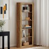 Hommoo 5-Tier Bookshelf Brown - 4 of 4