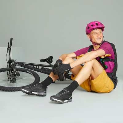Mens MEDIUM Schwinn Classic Bike Shorts Black Padded Cycling Spandex Polyester 