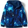 Lands' End Kids High Pile Lined Zip Hoodie - 2 of 4