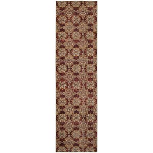 Oriental Weavers Andorra 6883A Red/ Gold Indoor Area Rug - 2'3" x 8' - 1 of 4