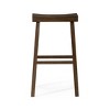 Maven Lane Vincent Backless Wooden Bar Stool 31" - 2 of 4