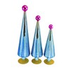 Cody Foster 19.0 Inch Carnival Trees Blue/Pink Christmas Decorative Tree Set , Christmas Decor Spring Easter Christmas (3PC) - 3 of 4