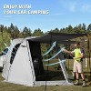 Anybear SUV Car Tent Tailgate Shade Awning Gray - 4 of 4
