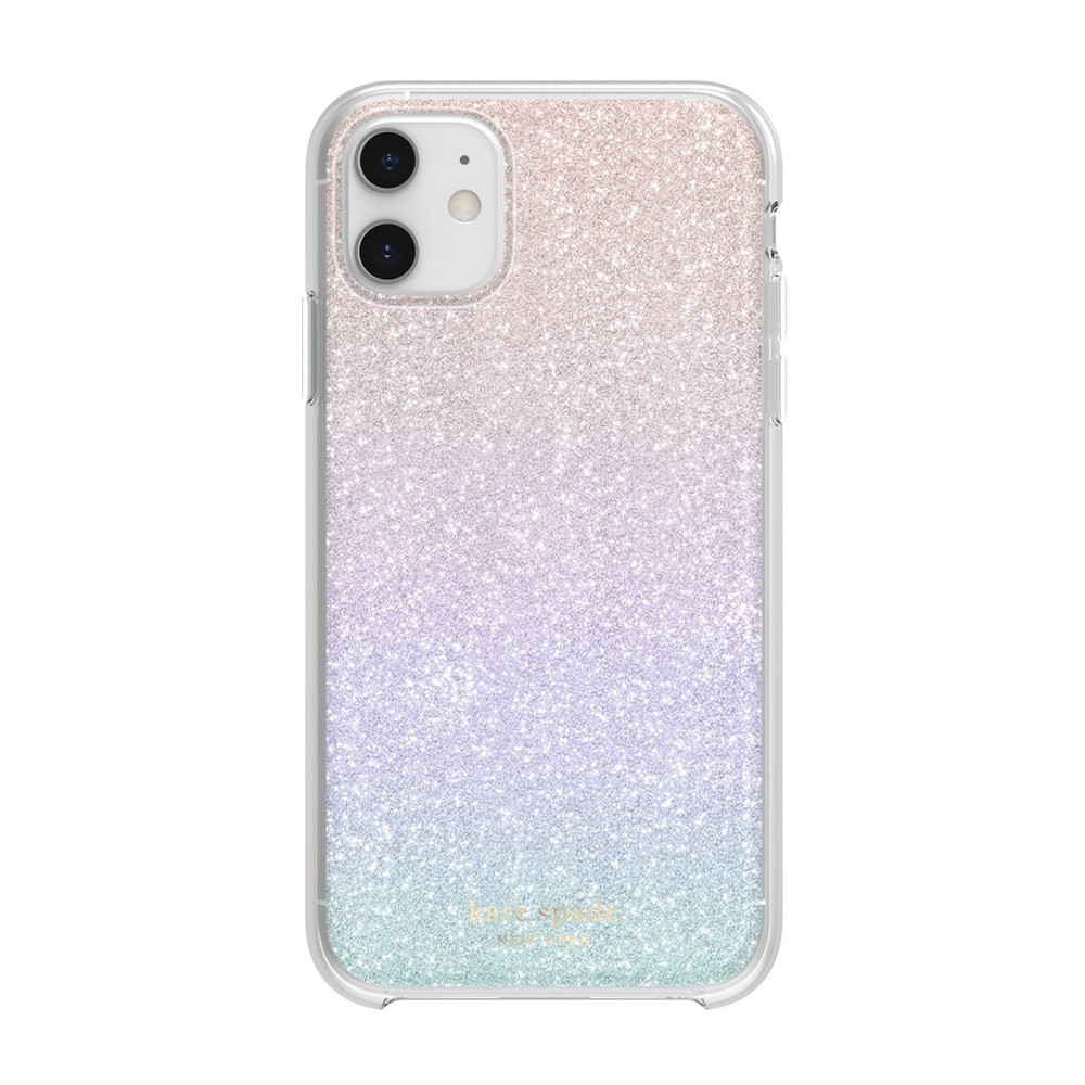 Kate Spade New York Apple iPhone 11/XR Protective Hardshell Case - Ombre Glitter