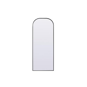 Elegant Lighting Metal Frame Arch Full Length Mirror 28x74 - 1 of 4