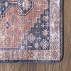 Nuloom Persian Oriental/Persian 2x3 Comfort Indoor Mat for Living Room Bedroom Dining Room Kitchen, Blue - 4 of 4