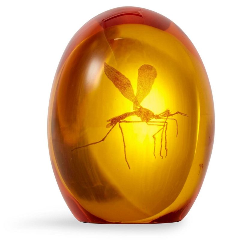 Surreal Entertainment Jurassic Park Mosquito In Amber Resin Paper Weight | Measures 3 Inches Tall, 1 of 7