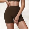 Anna-Kaci Active Women's High Waist Biker Shorts with Seamless Waistband and Compression Fit - 2 of 4