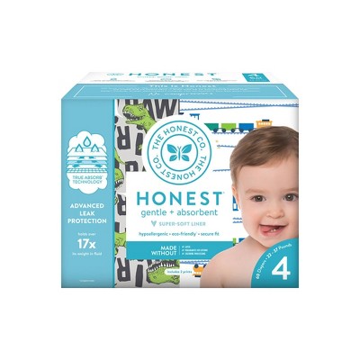 honest diapers size 4