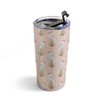 CoastL Studio Crane Peach Travel Mug 20 oz Stainless Steel Travel Mug - Deny Designs - 2 of 4