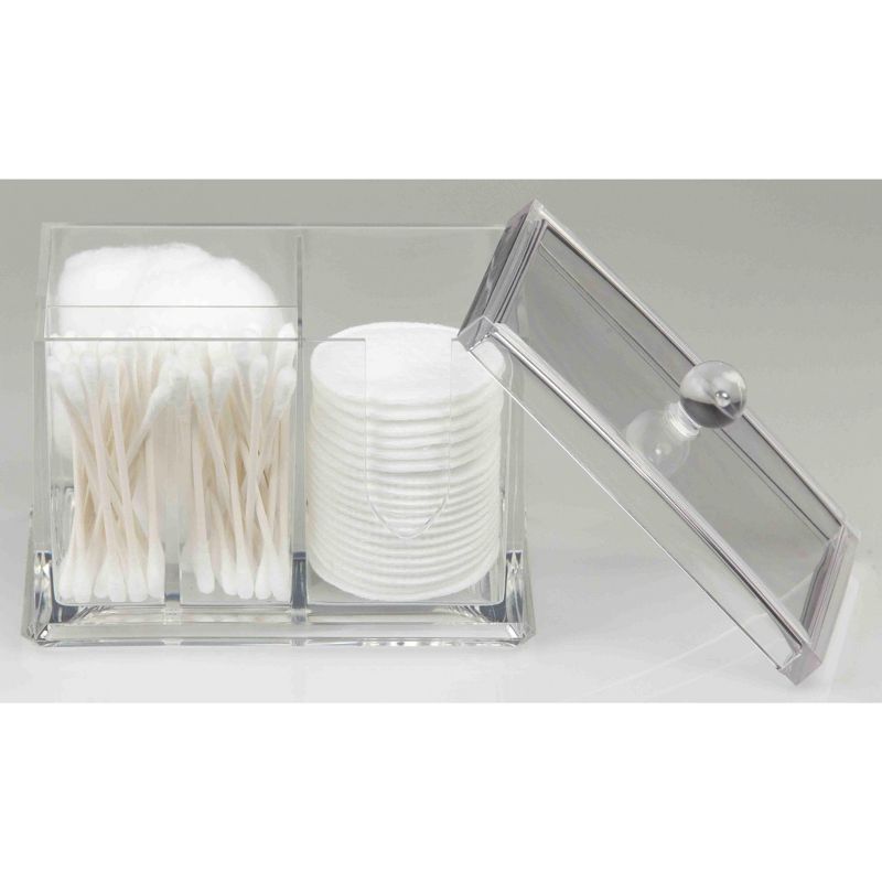 Home Basics Cosmetic Organizer, Clear, 5 of 8