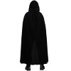 HalloweenCostumes.com L  Men  Star Wars Adult Luke Skywalker Black Hooded Robe | Star Wars Costumes, Gray/Black - 2 of 4
