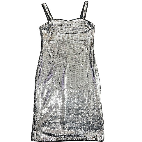 Target silver shop sequin dress