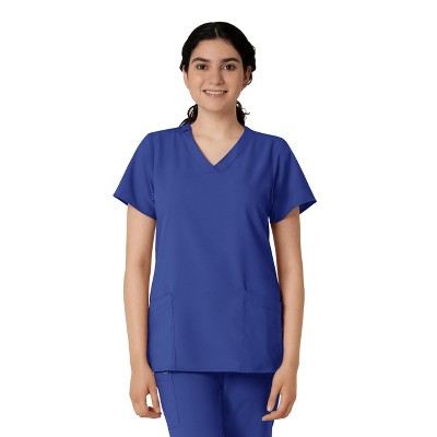 Wink W123 Women's Basic V-Neck Scrub Top