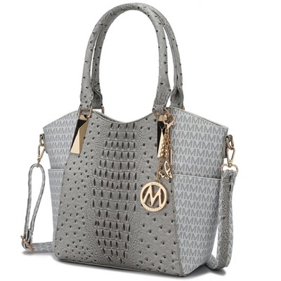 MKF Collection Kristal M Signature Tote Women’s Bag Vegan Leather with Spacious Design and Versatile Carrying Options by Mia K