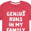 Boys' - Instant Message - Genius Runs In My Family Short Sleeve Graphic T-Shirt - 2 of 4