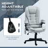 PAGED Computer Chair, 6 Point Vibrating Massage Office Chair with Heat, Executive Desk Chair with Reclining Backrest, Padded Armrests - 3 of 4