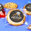 Big Dot of Happiness Just Engaged Stickers and Clear Cookie Bags, Cellophane Treat Bags 4.25x7 IN for Candy or Baked Goods - 25 Count - 2 of 4
