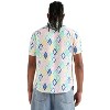 Campus Sutra Men Men's EcoLiva Multicolour Rhombus Strokes Shirt - 2 of 4
