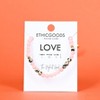 ETHIC GOODS Girl's 4mm Morse Code Bracelet MINI [LOVE] - image 3 of 4