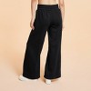Blogilates Women's Travel Trouser High-Rise Wide Leg Sweatpants - 2 of 4