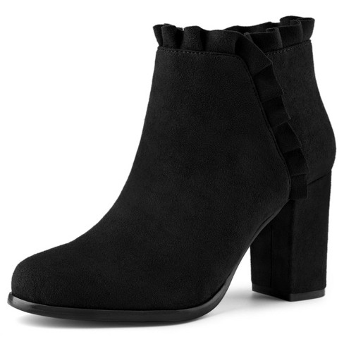 Black booties sale target