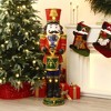 LuxenHome Lighted Nutcracker Drummer, Battery Operated Indoor/Outdoor Christmas Decor - 2 of 4