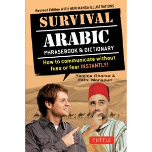 Survival Arabic Phrasebook & Dictionary - (Survival Phrasebooks) 2nd Edition by  Yamina Gharsa & Fethi Mansouri (Paperback) - 1 of 1