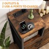 TV Stand with Charging Station, Bedroom Dresser for Living Room - 4 of 4